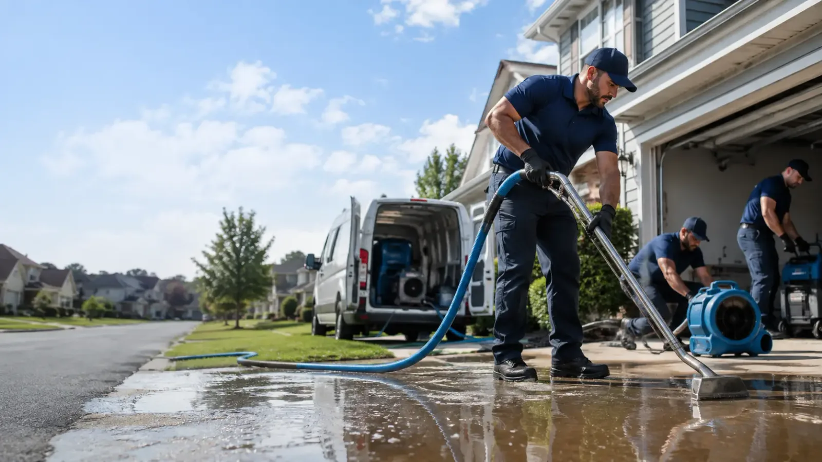Flood Damage Restoration in Marienthal, KS